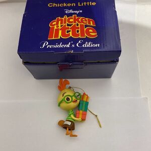 Disney Scholastic Multicolor Chicken Little President's Edition Ornament  Christ